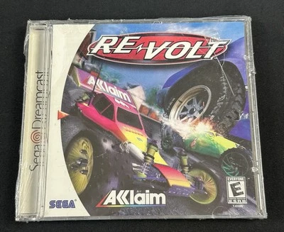 RARE NEW Re-Volt Sega Dreamcast Game HTF Battle Racing Complete & SEALED! Revolt - Image 1 of 4