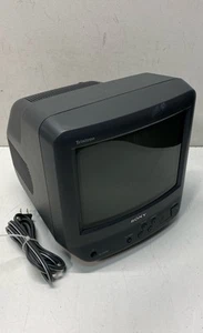 Sony Trinitron CRT KV-9PT60 Retro Compact TV Manual Controls 9 Inch - Picture 1 of 6