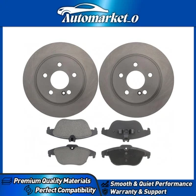 Kit de actualización de freno de disco de piezas centradas traseras para Mercedes-Benz C300 2008-2012 Foto 1 de 3