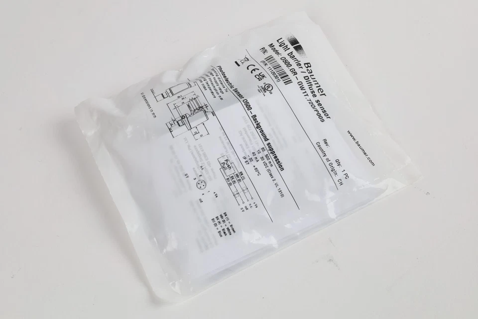 NEW BAUMER  O500.GR-GW1T.720/P005 11096062 [24 MONTHS WARRANTY] - Image 1 of 1