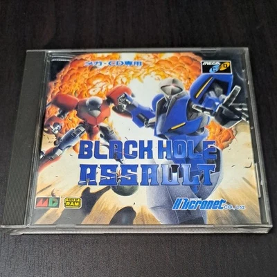 Black Hole Assault Sega Mega Drive CD MD Good Retro Used Game NTSC-J From Japan - Image 1 of 3