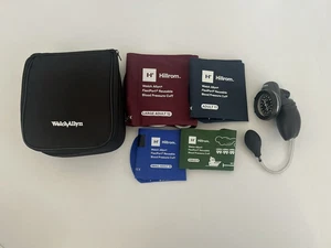 Welch Allyn Platinum DS58 Hand Aneroid Sphygmomanometer w/ Blood Pressure Cuffs - Picture 1 of 24