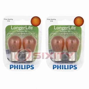 2 pc Philips Front Side Marker Light Bulbs for Dodge Attitude 2006-2011 ax - Picture 1 of 5