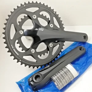 Shimano 105 FC-5750/5703/5700 10s 170mm 50/34T Road Bike Crankset With Chainring - Picture 1 of 19