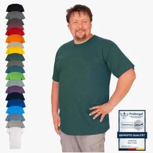 LOGOSTAR - Basic Unisex T-Shirt in Übergröße 4XL - 15XL Herren Damen TShirt - Bild 1 von 125