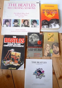 THE BEATLES 6x Book Job Lot Limited Collectors Brochure Recording Sessions RARE - Foto 1 di 22