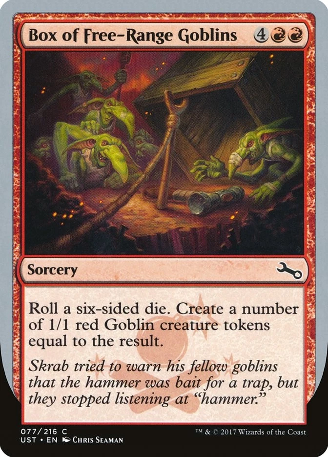 Box of Free-Range Goblins [Unstable] (UST 77) Near Mint - Image 1 of 1