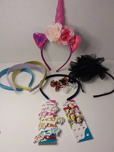 Little Girls Light Up Unicorn Headband Lot - Picture 1 of 13