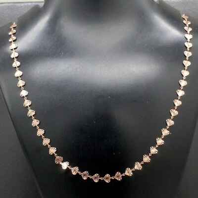 Cadena de cobre puro cadena de cobre macizo para collar cadena hecha a mano cadena ADJ Foto 1 de 4