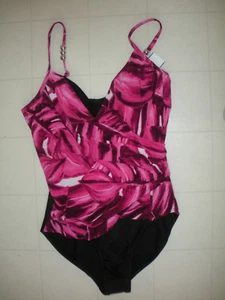 Magicsuit Multicolor Pink Palmas Louise 1 Pc Underwire Swimsuit Sz 14 NWT - Picture 1 of 2