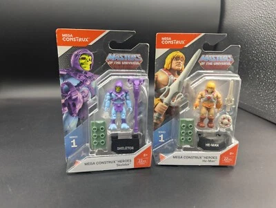 Mega Constructs Heroes Skeletor & He-man Sealed - Image 1 of 2