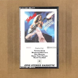 TED NUGENT Cassette Tape WEEKEND WARRIORS 1978 Hard Rock Rare - Picture 1 of 5