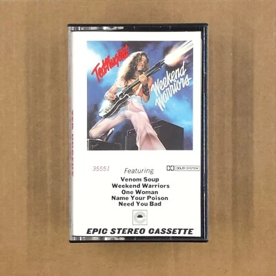 TED NUGENT Cassette Tape WEEKEND WARRIORS 1978 Hard Rock Rare - Image 1 of 4