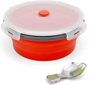 - Ciotola Da Campeggio Pieghevole Rotonda Da 1200 Ml, Contenitori per Alimenti i - Foto 1 di 12