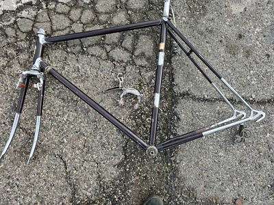 Bicicleta de Carretera Italvega 58cm Vintage Años 60 - Tubo Columbus - Hecha a Mano Foto 1 de 4