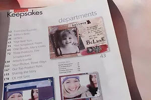Creating Keepsakes Magazine January 2004 - Imagen 1 de 2