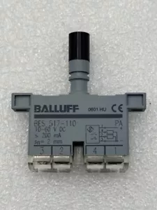 Balluff BES-517-110 10-60 VDC 200mA Inductive Proximity Sensor New - Picture 1 of 11