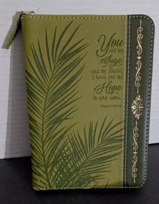 JOURNAL- Divinty Boutique  - Green Zippered Journal - Brand New - Image 1 of 4