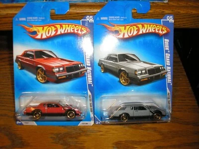 BONITO B Lote de 2 Reveladores de Motor Hot Wheels Buick Regal Grand National diferentes Foto 1 de 3