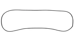 For 1930-1937 Dodge  Windshield Frame Rubber Gasket Seal - Picture 1 of 5