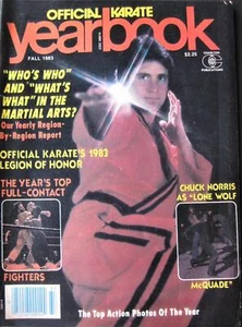 1983 OFFICIAL KARATE YEARBOOK KEITH VITALI RAY MCCALLUM KUNG FU MARTIAL ARTS - Imagen 1 de 1