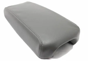 Fits 13-18 Nissan Altima Gray Real Leather Center Console Armrest Cover - Bild 1 von 3