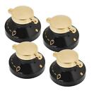 Gold Black Switch Gas Burner Knobs for NEW WORLD 800 1000 Oven Hob Cooker x 4