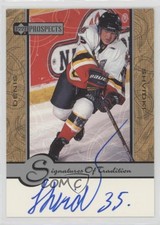 1999-00 Upper Deck Prospects Signatures of Tradition Denis Shvidki #DSa Auto