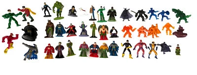 Mini super hero action figure lot Batman x-men DC Marvel toys games lot 41 Pcs! - image 1 of 4