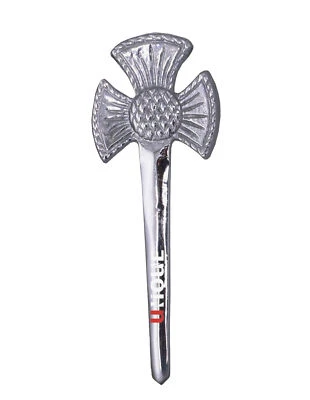 "Alfiler escocés de 4"" de largo con diseño de gaita Highland para hombre" Foto 1 de 3