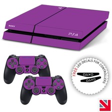 Purple PS4 Skin Decal Vinyl Sticker Wrap