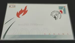 Canada 2000 Millennium Series, Partnership Program 1v Stamp FDC - Picture 1 of 3