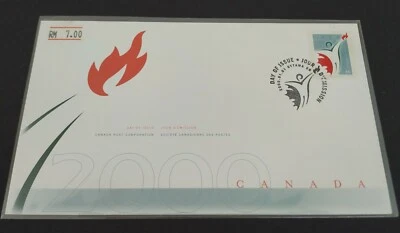 Canada 2000 Millennium Series, Partnership Program 1v Stamp FDC - Image 1 of 3