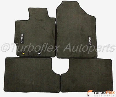 Juego de alfombrillas negras originales OEM PT206-52124-20 Toyota Yaris Hatchback 2012-2014 Foto 1 de 4