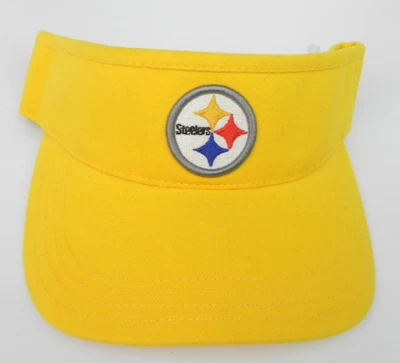 PITTSBURGH STEELERS FÚTBOL AMARILLO NFL AGUJA AMERICANA ANNCO VISERA GORRA SOMBRERO ¡NUEVO CON ETIQUETAS! Foto 1 de 4