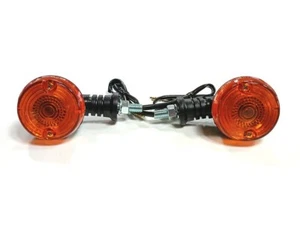 Pair Rear Turn Signals Blinkers For Kawasaki KLR650 KL650A KL 650 1987-2007 - Picture 1 of 1