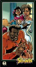 ✺New✺ 1995 SPAWN WIDEVISION Card A LOVING FAMILY
