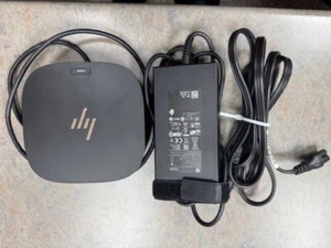 Cargador Base 1 HP USB-C G5 Estación de Acoplamiento Universal 120W Adaptador de CA - Imagen 1 de 4