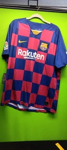 Fc Barcelona 2019-2020 Home Soccer Jersey Rakuten Nike Shirt SizeXXL - Picture 1 of 8