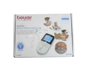 Beurer EM 49 Digital EMS/TENS Device White -Free Shipping - Picture 1 of 4