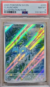 2023 Pokemon SVI En Clauncher IR PSA 8 - Picture 1 of 2