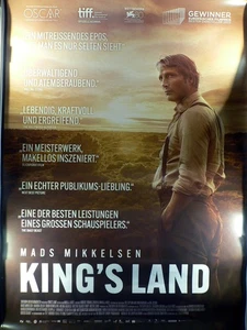 King's Land - Mads Mikkelsen - Amanda Collin - Filmposter 120x80cm gerollt - Picture 1 of 1