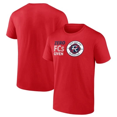 Men's Red New England Revolution Zero FCs Given T-Shirt - Image 1 of 3