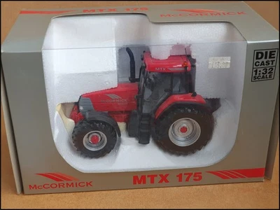 UNIVERSAL HOBBIES McCORMICK MTX 175 TRACTOR 1:32 Scale Boxed Model Red Die Cast - Image 1 of 4