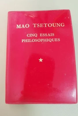 Quotations  Chairman Mao Tse-Tung Little Red Old Book French dictionary 90006 - Image 1 of 4