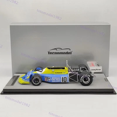 Tecnomodel 1/18 Mythos Series March 761 1976 Monaco GP #10 Ronnie Peterson Resin - Image 1 of 4