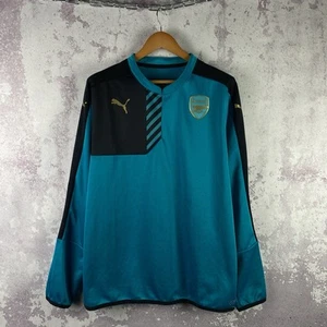 Vintage Puma Arsenal London Soccer Jacket 2015-16 Football Training Size XL - Picture 1 of 10