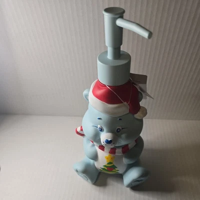 Bomba dispensadora de jabón árbol de vacaciones Care Bears Christmas Wish Bear NUEVO Foto 1 de 4