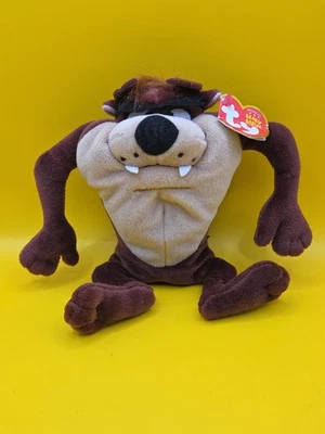 Ty Beanie Baby - TAZ the Tasmanian Devil Looney Tunes 8 pulgadas Foto 1 de 4