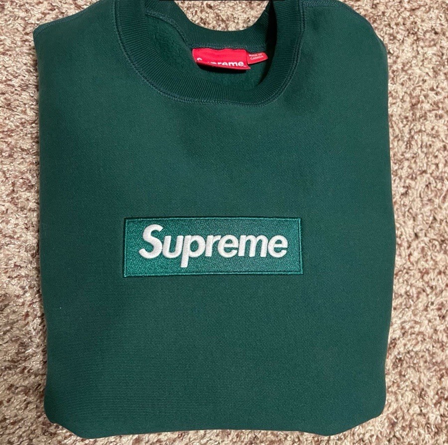 Supreme Green Sweatshirts for Men for Sale | Shop Men's Supreme Green Sweatshirts for Men for Sale | Shop Men's